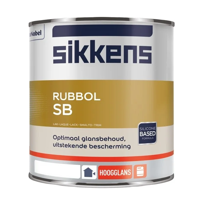 Rubbol SB | Hoogglans Lakverf Buiten | 1 LTR | Wit
