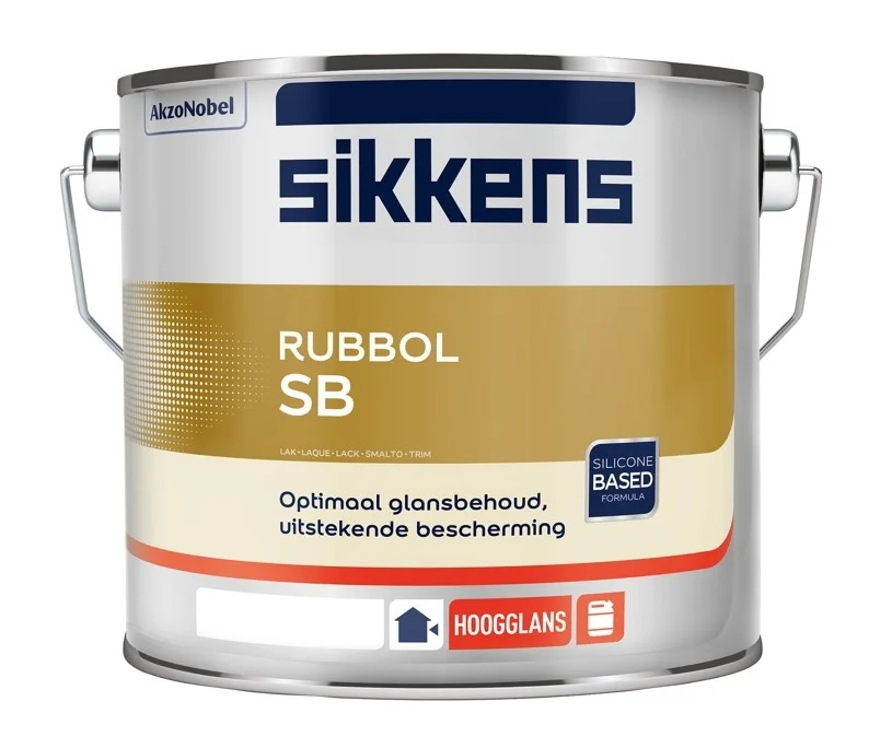 Rubbol SB | Hoogglans Lakverf Buiten | 2,5 LTR | Wit