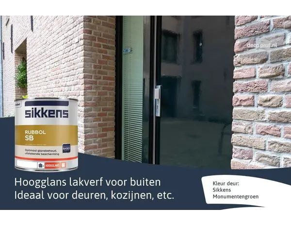 Sikkens Rubbol SB | Hoogglans Lakverf Buiten Sikkens Rubbol SB | Hoogglans Lakverf Buiten