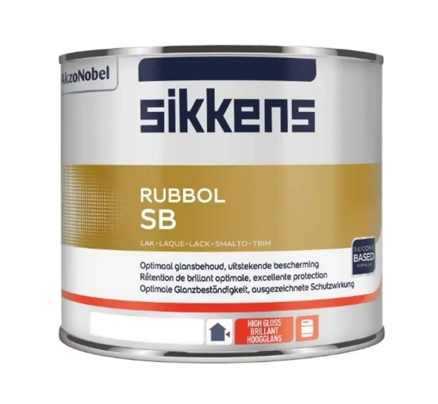 Sikkens Rubbol SB | Hoogglans Lakverf Buiten - 1 LTR 