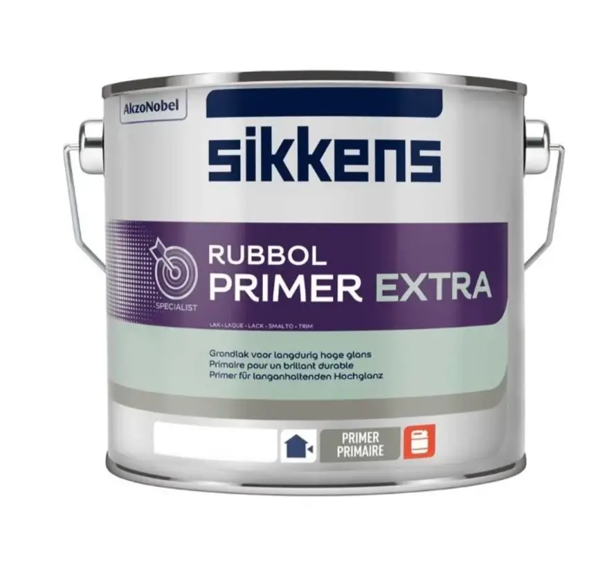 Sikkens Rubbol Primer Extra | Grondverf Buiten - 1 LTR 