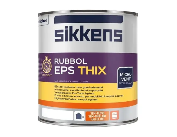 Sikkens Rubbol EPS Thix | Halfglans Eén-pot-systeem Sikkens Rubbol EPS Thix | Halfglans Eén-pot-systeem