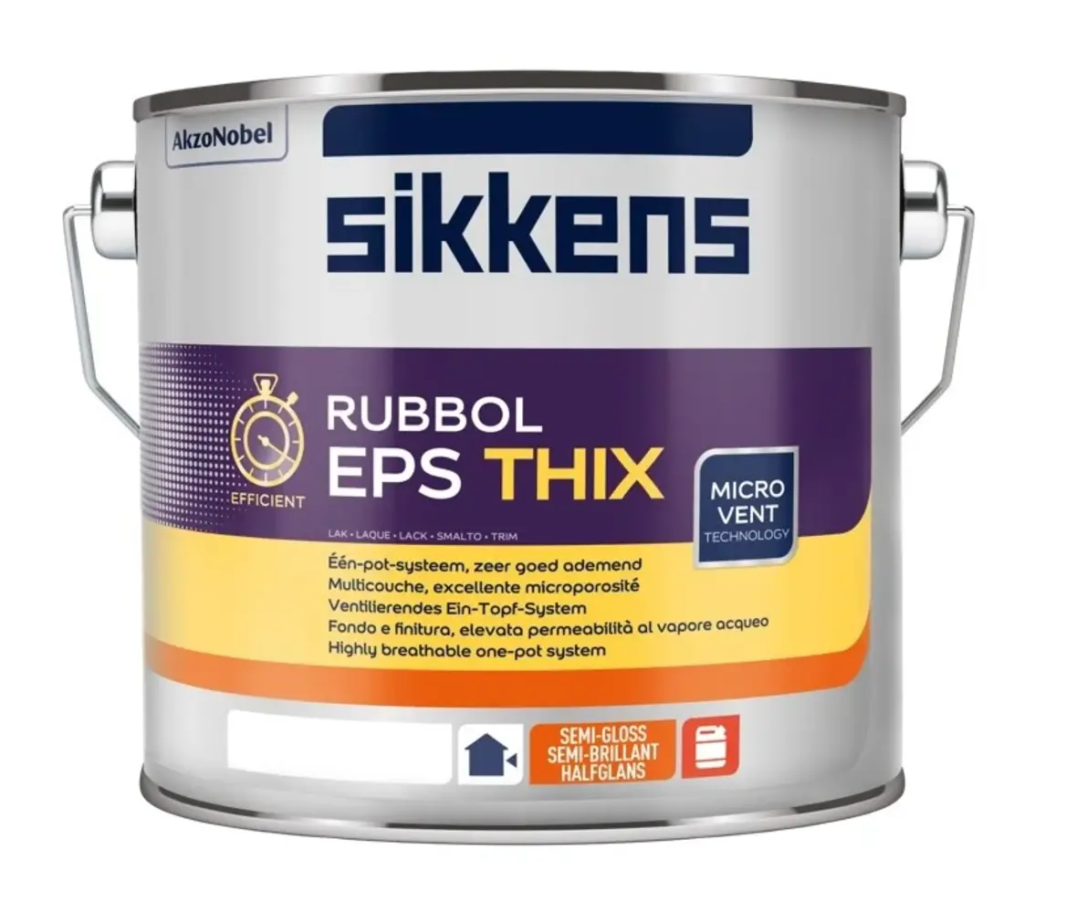 Sikkens Rubbol EPS Thix | Halfglans Eén-pot-systeem Sikkens Rubbol EPS Thix | Halfglans Eén-pot-systeem
