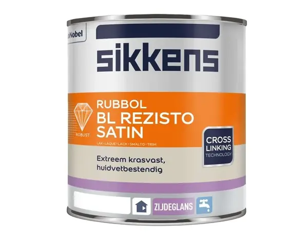 Sikkens Rubbol BL Rezisto Satin | Zijdeglans Lakverf Binnen