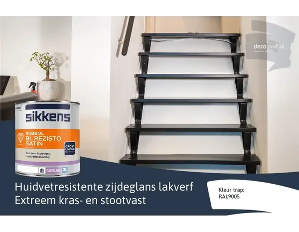 Sikkens Rubbol BL Rezisto Satin | Zijdeglans Lakverf Binnen