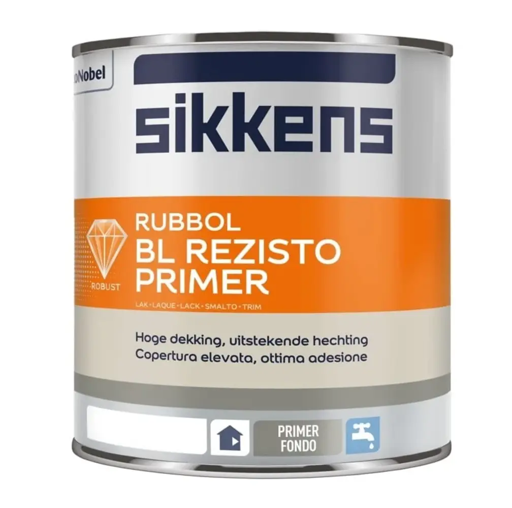 Sikkens Rubbol BL Rezisto Primer | Grondverf Binnen & Buiten Sikkens Rubbol BL Rezisto Primer | Grondverf Binnen & Buiten