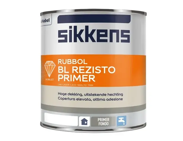 Sikkens Rubbol BL Rezisto Primer | Grondverf Binnen & Buiten Sikkens Rubbol BL Rezisto Primer | Grondverf Binnen & Buiten