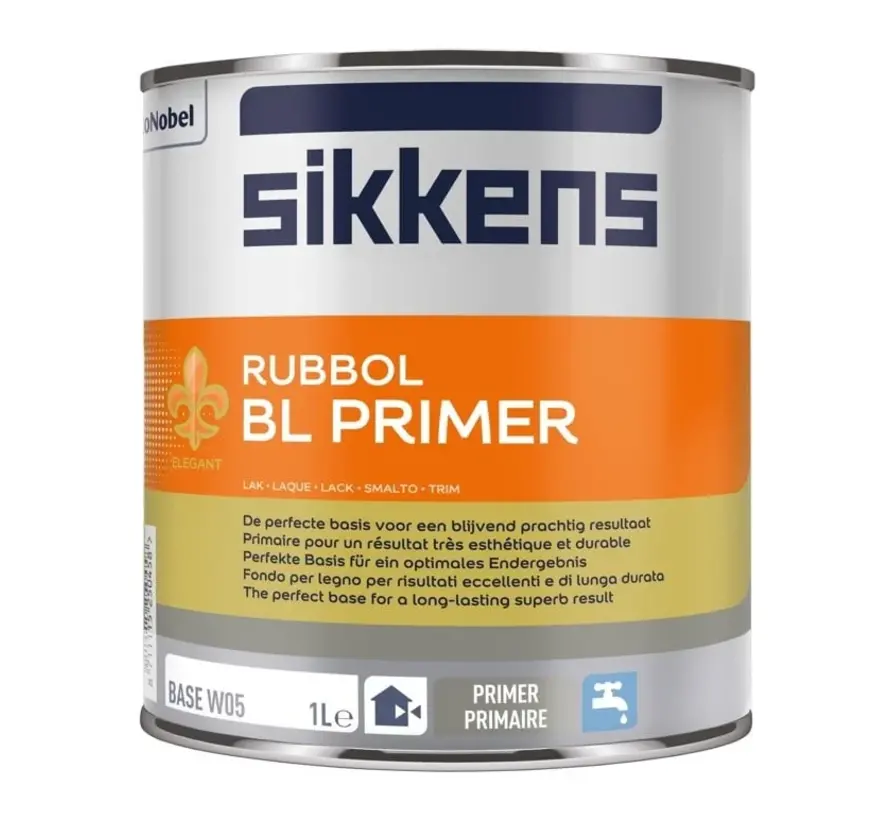 Sikkens Rubbol BL Primer | Grondverf Binnen & Buiten - 1 LTR 