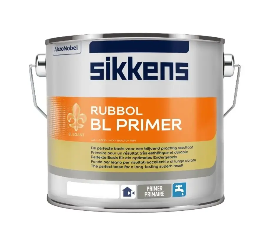 Sikkens Rubbol BL Primer | Grondverf Binnen & Buiten - 1 LTR 