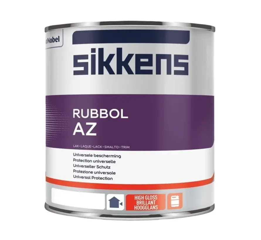 Sikkens Rubbol AZ | Hoogglans Lakverf Buiten - 500 ML 