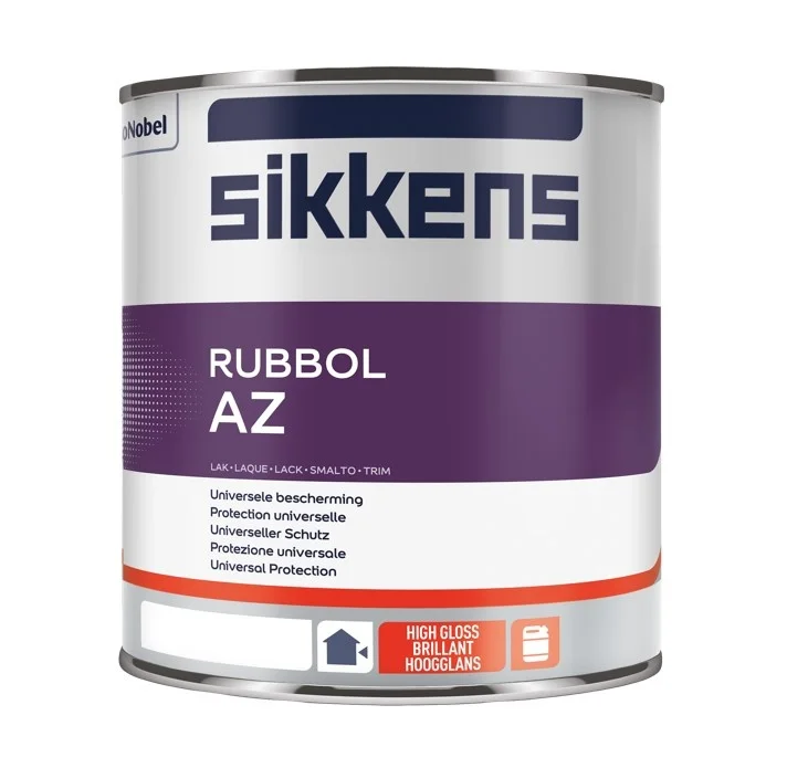Rubbol AZ | Hoogglans Lakverf Buiten | 1 LTR | Kleur