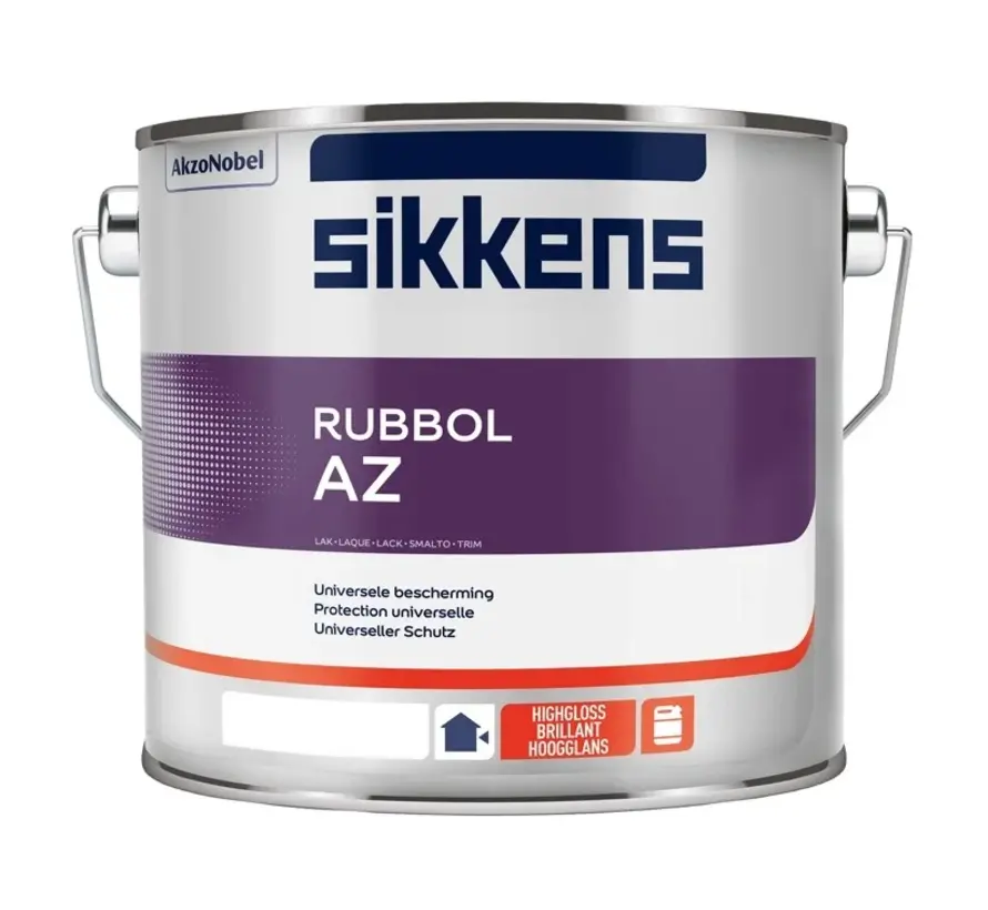 Sikkens Rubbol AZ | Hoogglans Lakverf Buiten - 500 ML 