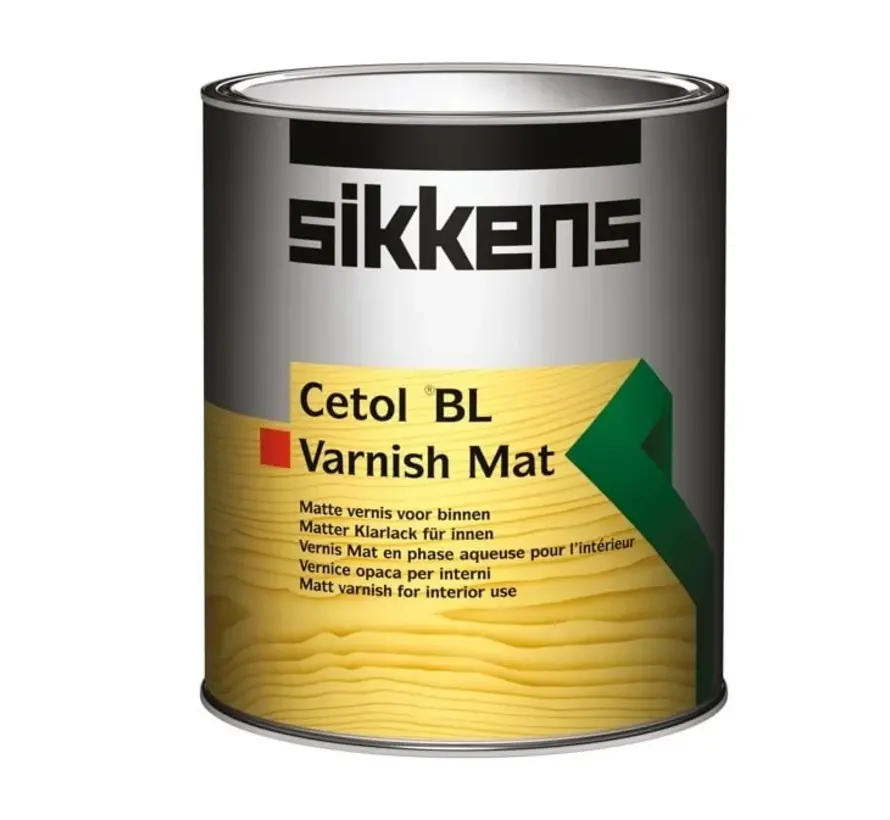 Sikkens Cetol BL Varnish Mat | Matte Blanke Lak - 1 LTR 