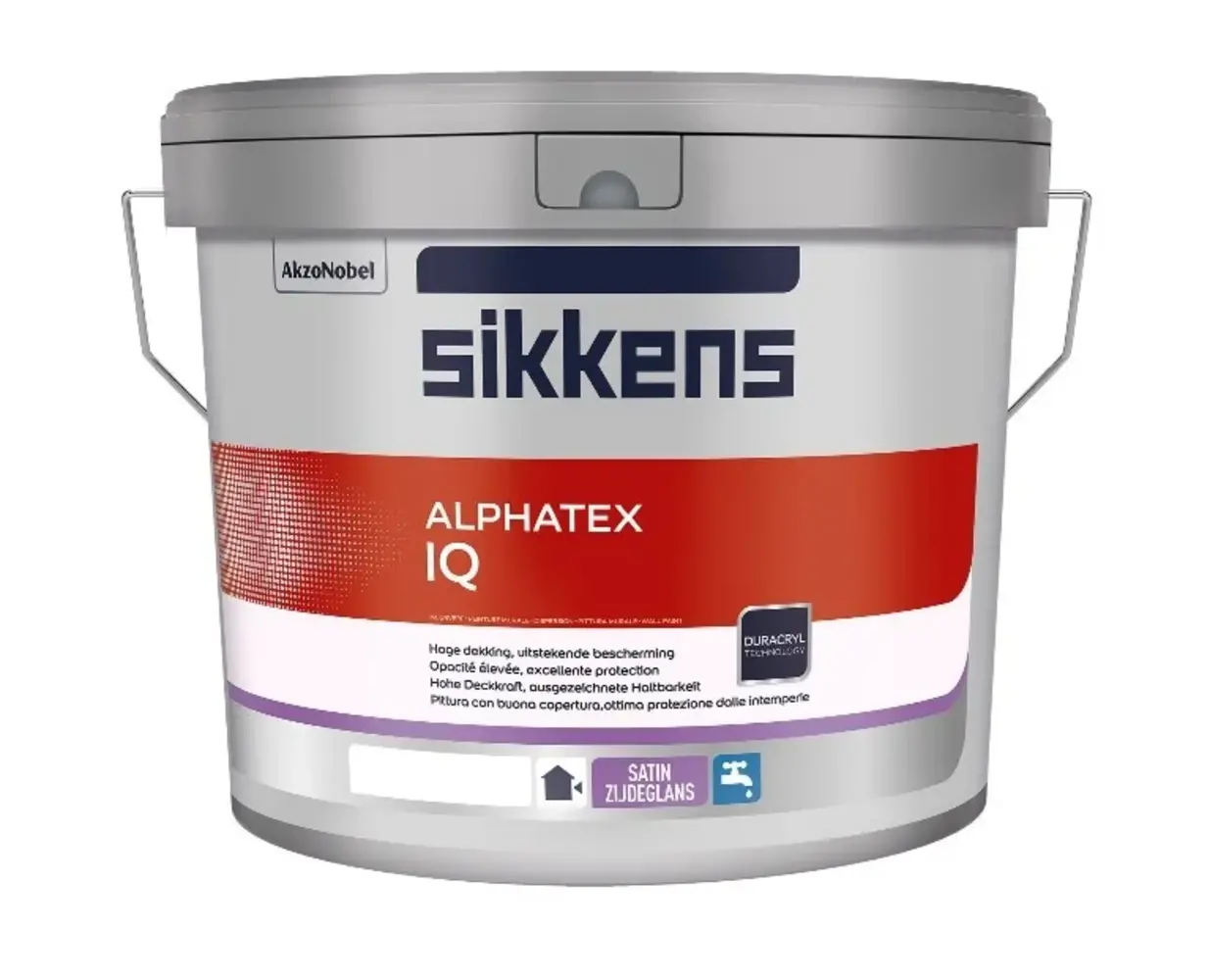Sikkens Alphatex IQ | Zijdeglans Gevelverf Sikkens Alphatex IQ | Zijdeglans Gevelverf