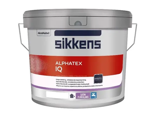 Sikkens Alphatex IQ | Zijdeglans Gevelverf Sikkens Alphatex IQ | Zijdeglans Gevelverf
