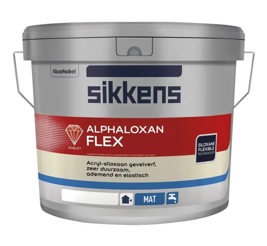 Sikkens Alphaloxan Flex | Matte Gevelverf - 2,5 LTR 