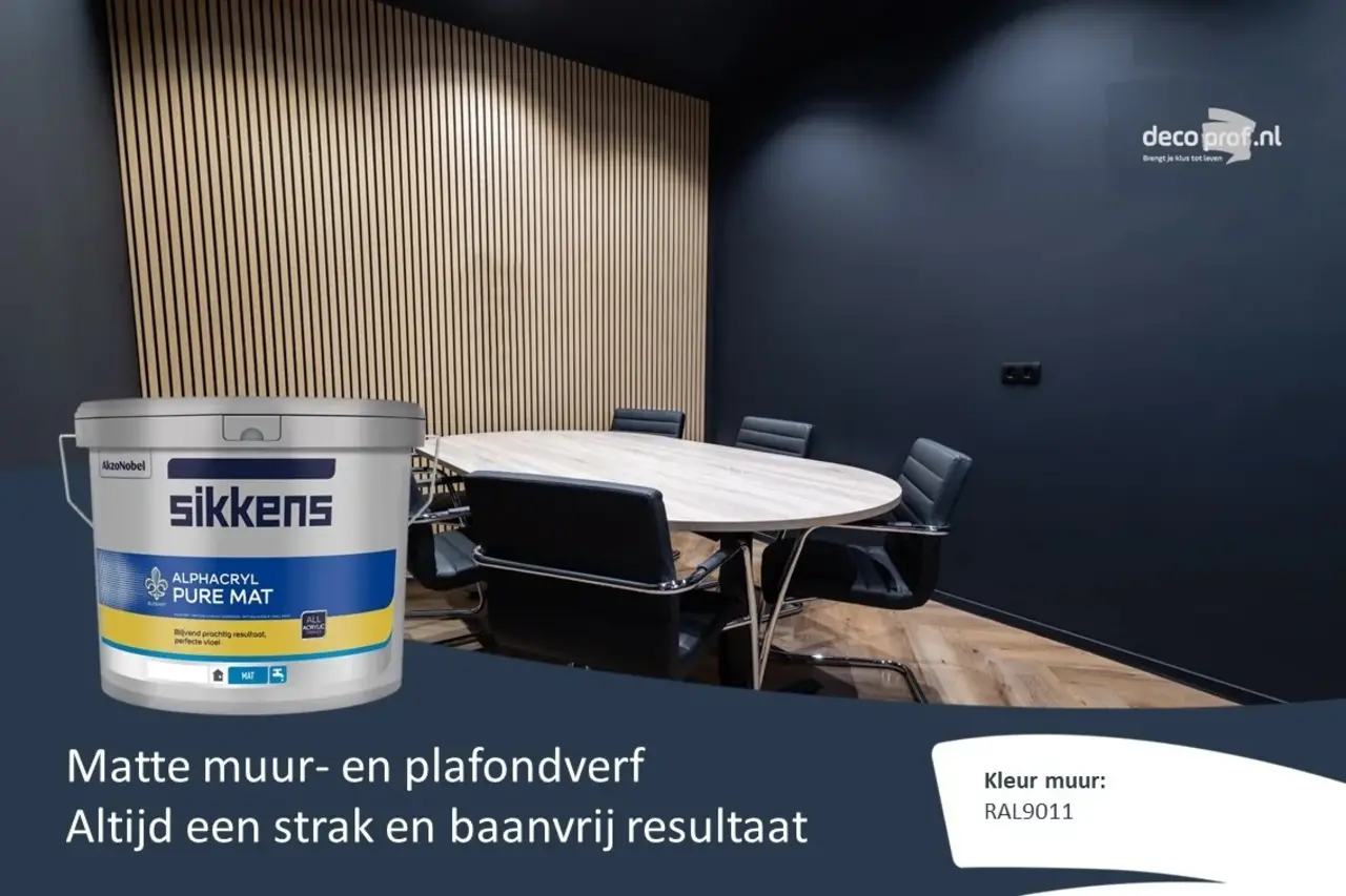 Sikkens Alphacryl Pure Mat SF | Matte Muurverf Sikkens Alphacryl Pure Mat SF | Matte Muurverf