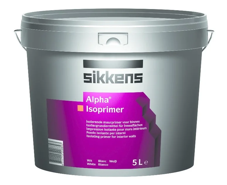 Alpha Isoprimer | Isolerende Muurverfprimer | 5 LTR | Wit
