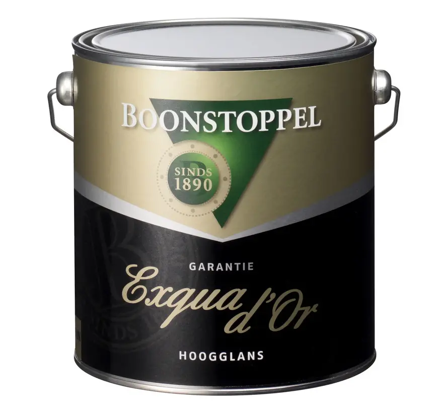 Boonstoppel Garantie Exqua D'Or Hoogglans | Hoogglans Lakverf Buiten - 1 LTR 