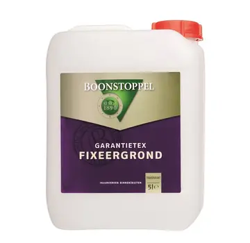 Boonstoppel Garantietex Fixeergrond