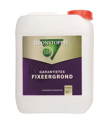 Boonstoppel Garantietex Fixeergrond