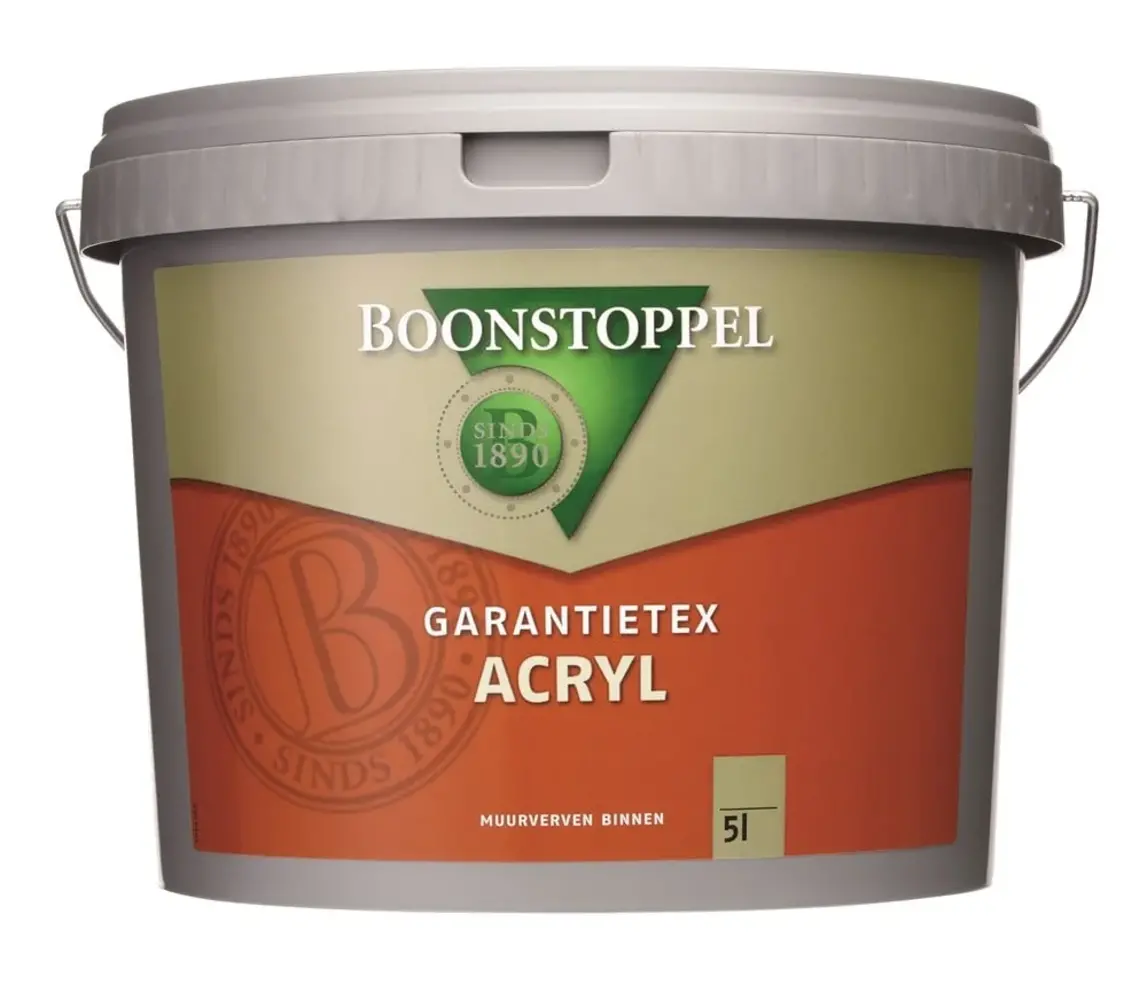 Boonstoppel Garantietex Acryl | Matte Muurverf