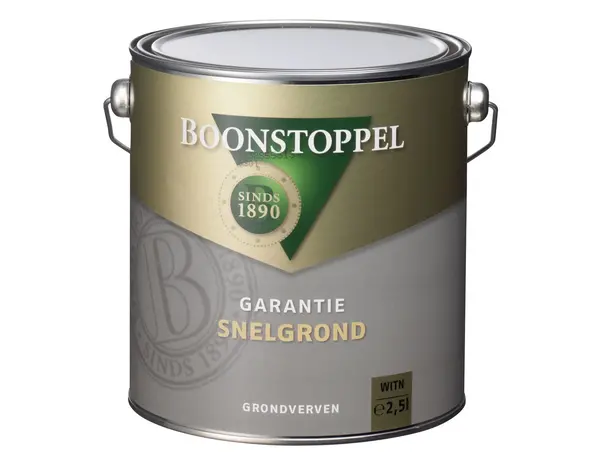 Boonstoppel Garantie Snelgrond | Sneldrogende Grondverf Buiten Boonstoppel Garantie Snelgrond | Sneldrogende Grondverf Buiten