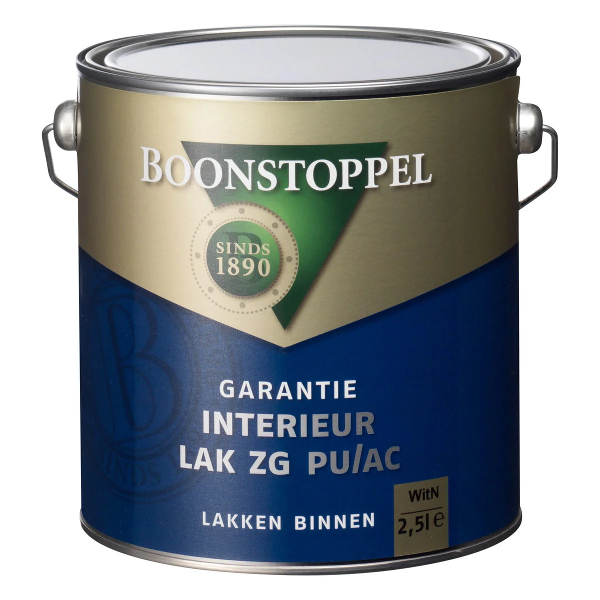 Garantie Interieur Lak Zijdeglans PU/AC | Lakverf Binnen | 2,5 LTR | Wit