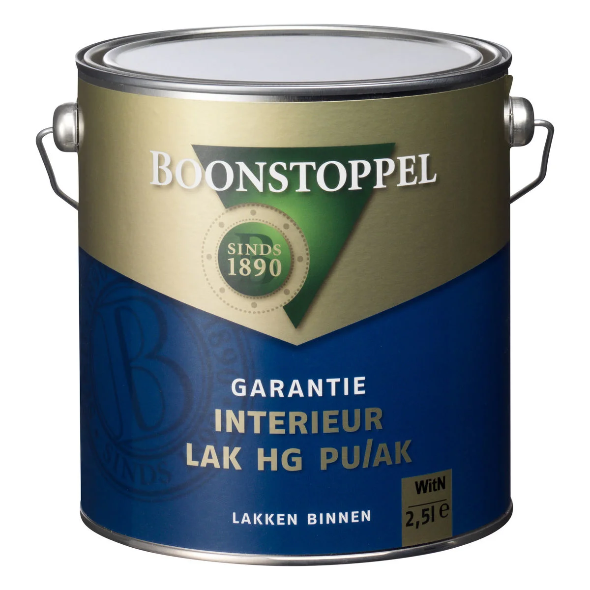 Garantie Interieur Lak Hoogglans PU/AK | Lakverf Binnen | 2,5 LTR | Wit