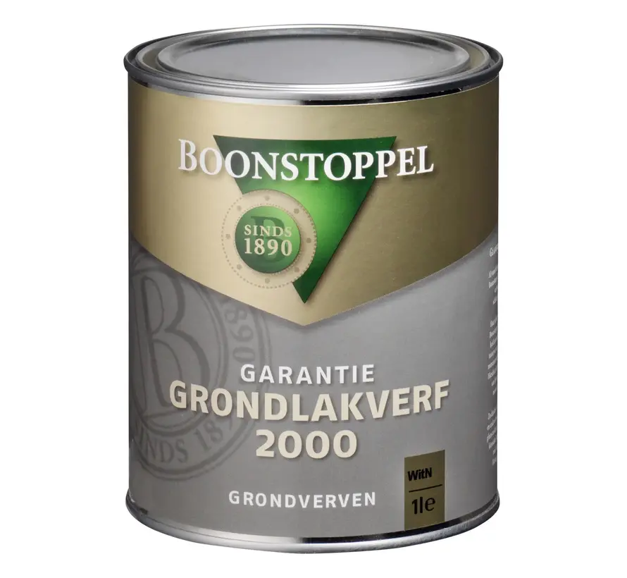 Boonstoppel Garantie Grondlak 2000 | Grondverf Buiten - 1 LTR 