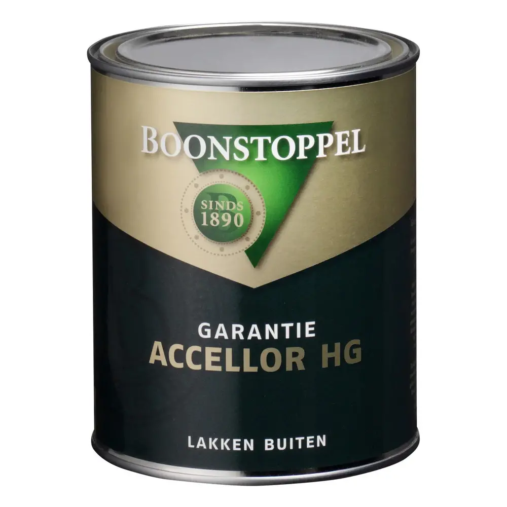 Boonstoppel Garantie Accellor Hoogglans | Sneldrogende Lakverf Buiten Boonstoppel Garantie Accellor Hoogglans | Sneldrogende Lakverf Buiten