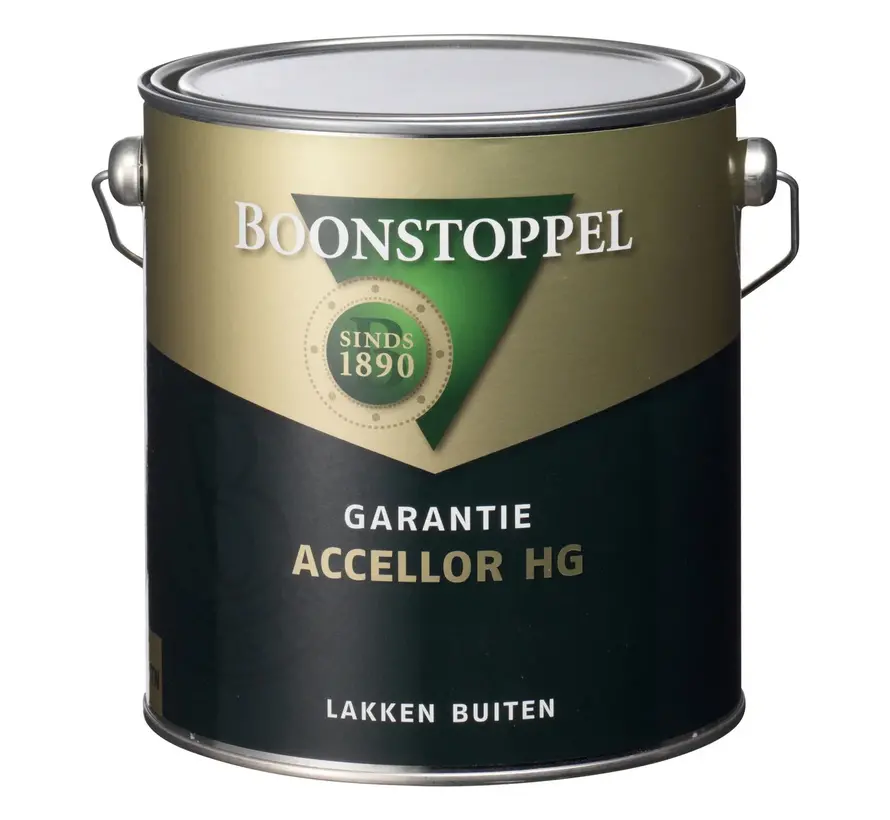 Boonstoppel Garantie Accellor Hoogglans | Sneldrogende Lakverf Buiten - 1 LTR 