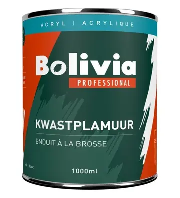Bolivia Aqua Kwastplamuur