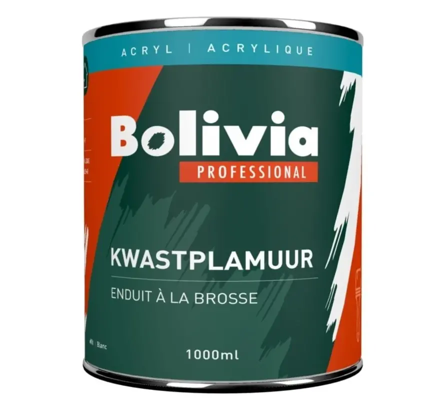 Bolivia Aqua Kwastplamuur - 1 LTR
