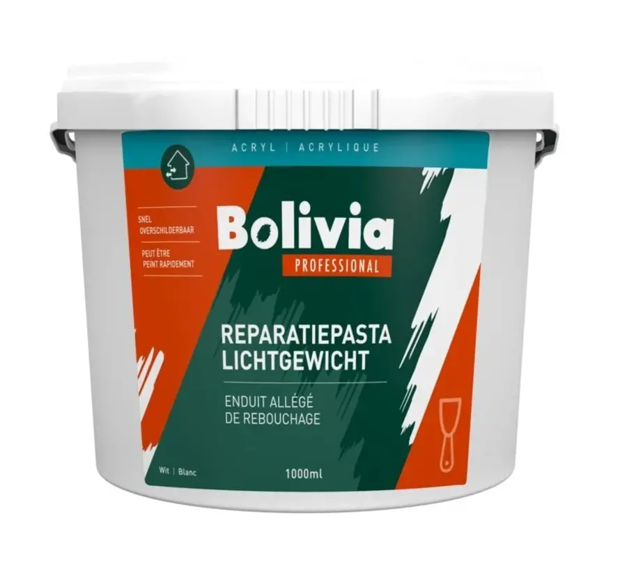 Bolivia Reparatiepasta Lichtgewicht - 1 LTR