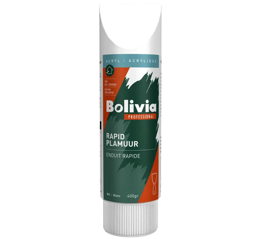 Bolivia Acrylplamuur Rapid - 400 GR