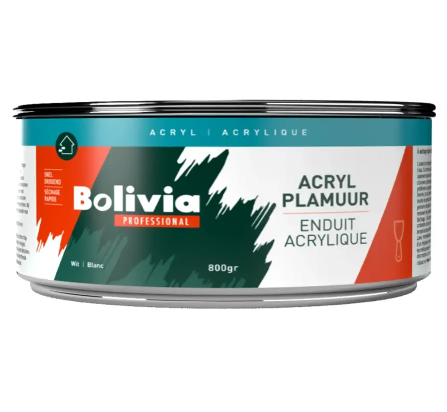 Bolivia Acrylplamuur - 800 GR