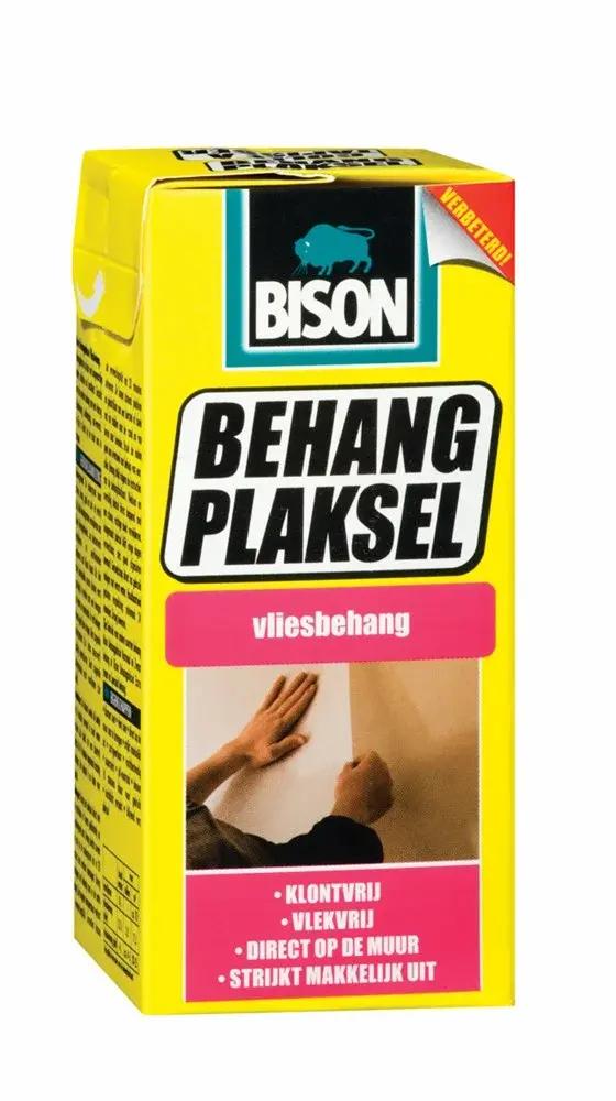 Bison Behangplaksel Vliesbehang