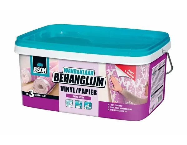 Bison Wand&Klaar Behanglijm Vinyl/Papier Bison Wand&Klaar Behanglijm Vinyl/Papier