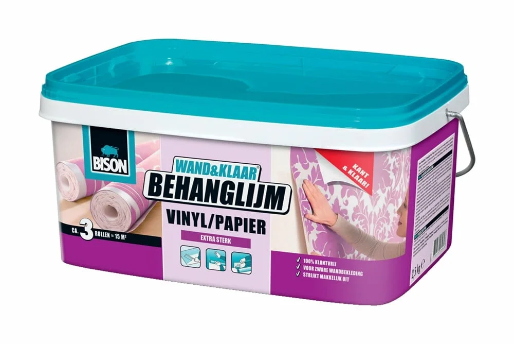 Wand&Klaar Behanglijm Vinyl/Papier | 2,5 KG
