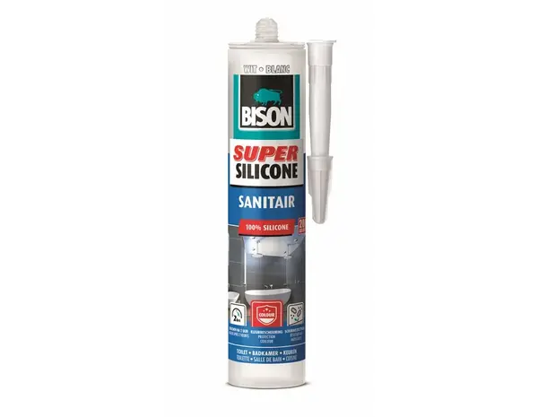 Bison Super Siliconenkit Sanitair