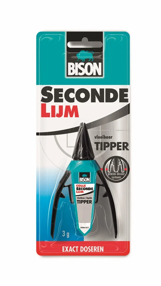 Secondelijm Vloeibaar Tipper | 3 GR