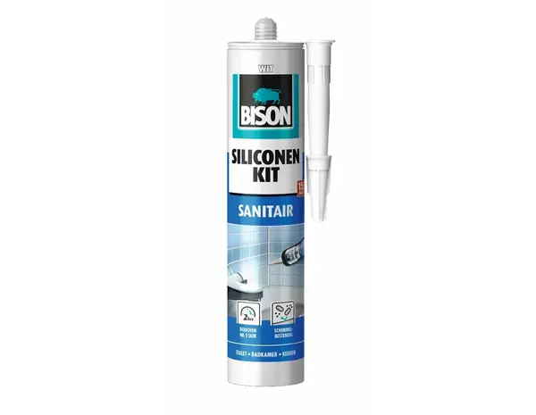 Bison Siliconenkit Sanitair