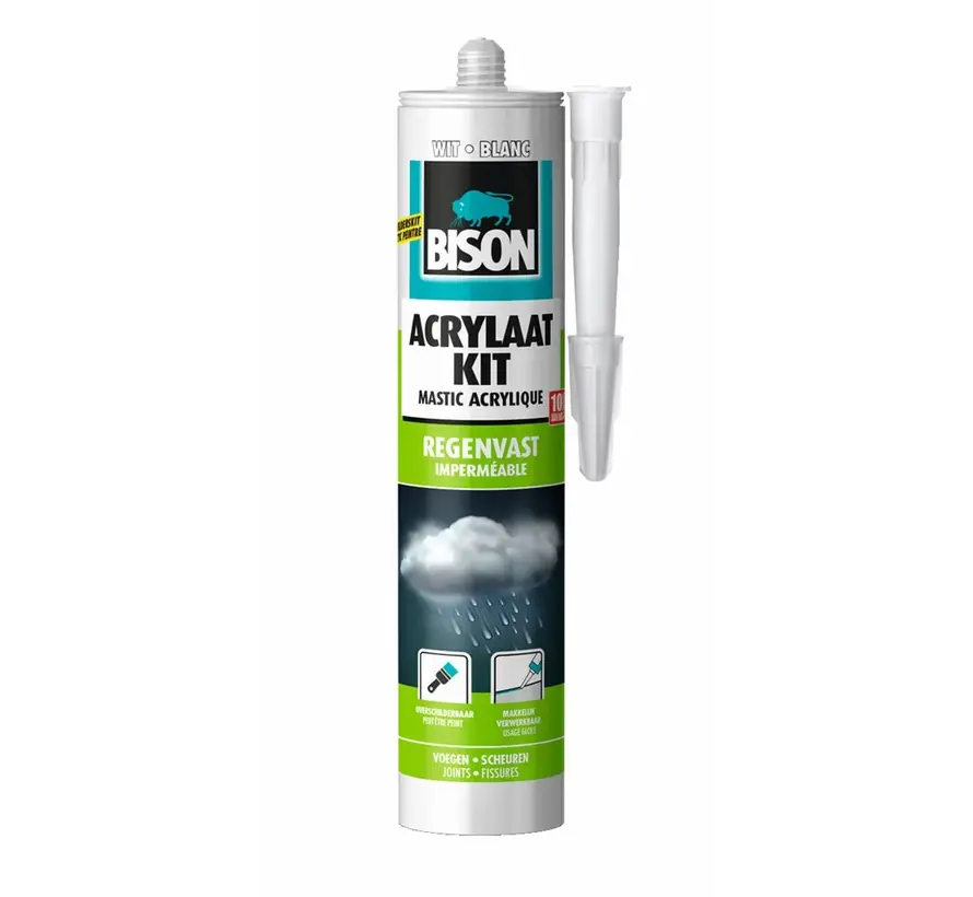 Bison Acrylaatkit Regenvast - 300 ML