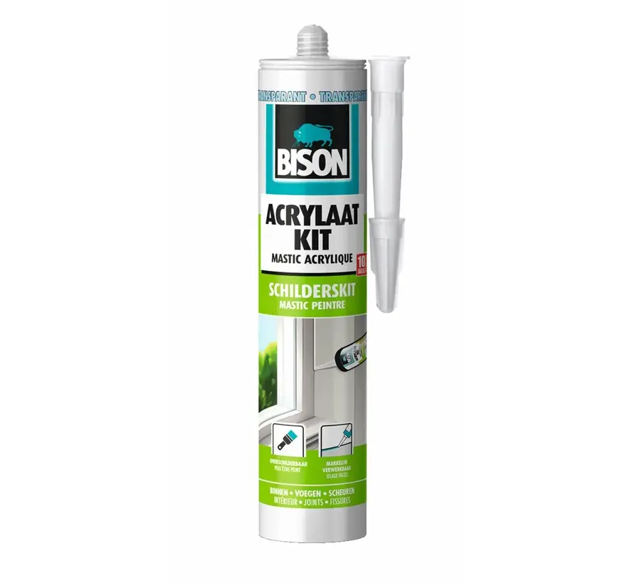 Bison Acrylaatkit - Wit