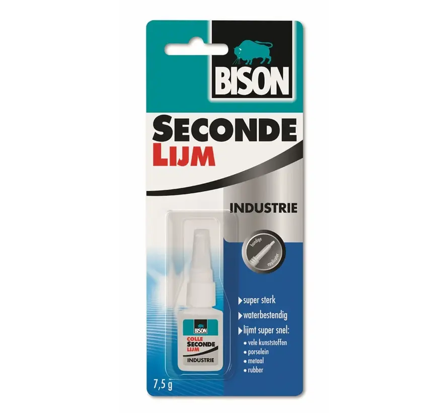 Bison Secondelijm Industrie - 7,5 GR