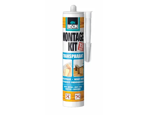 Bison Montagekit Transparant