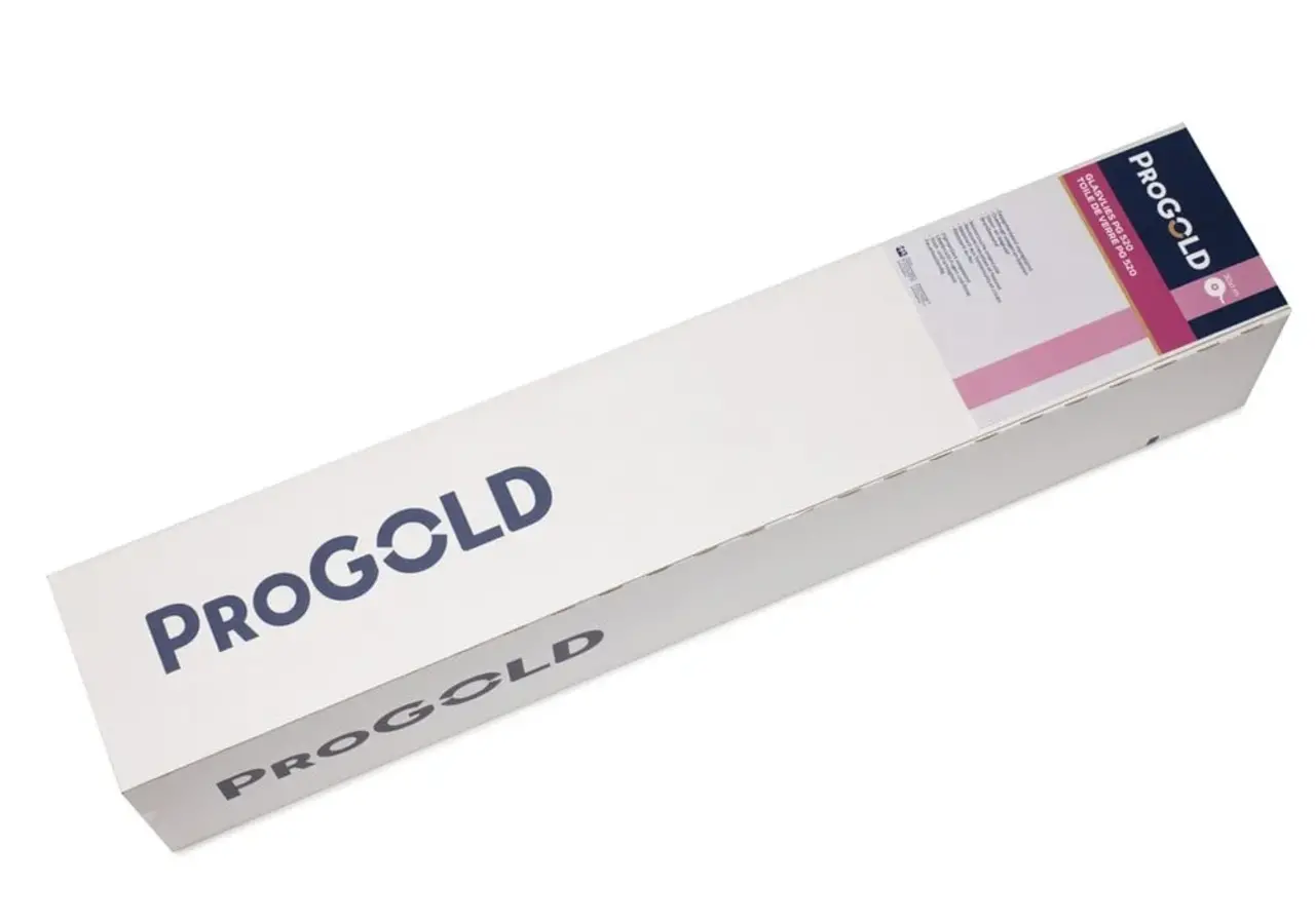 Progold Glasvlies Gepigmenteerd en Voorgelijmd PG520 Progold Glasvlies Gepigmenteerd en Voorgelijmd PG520
