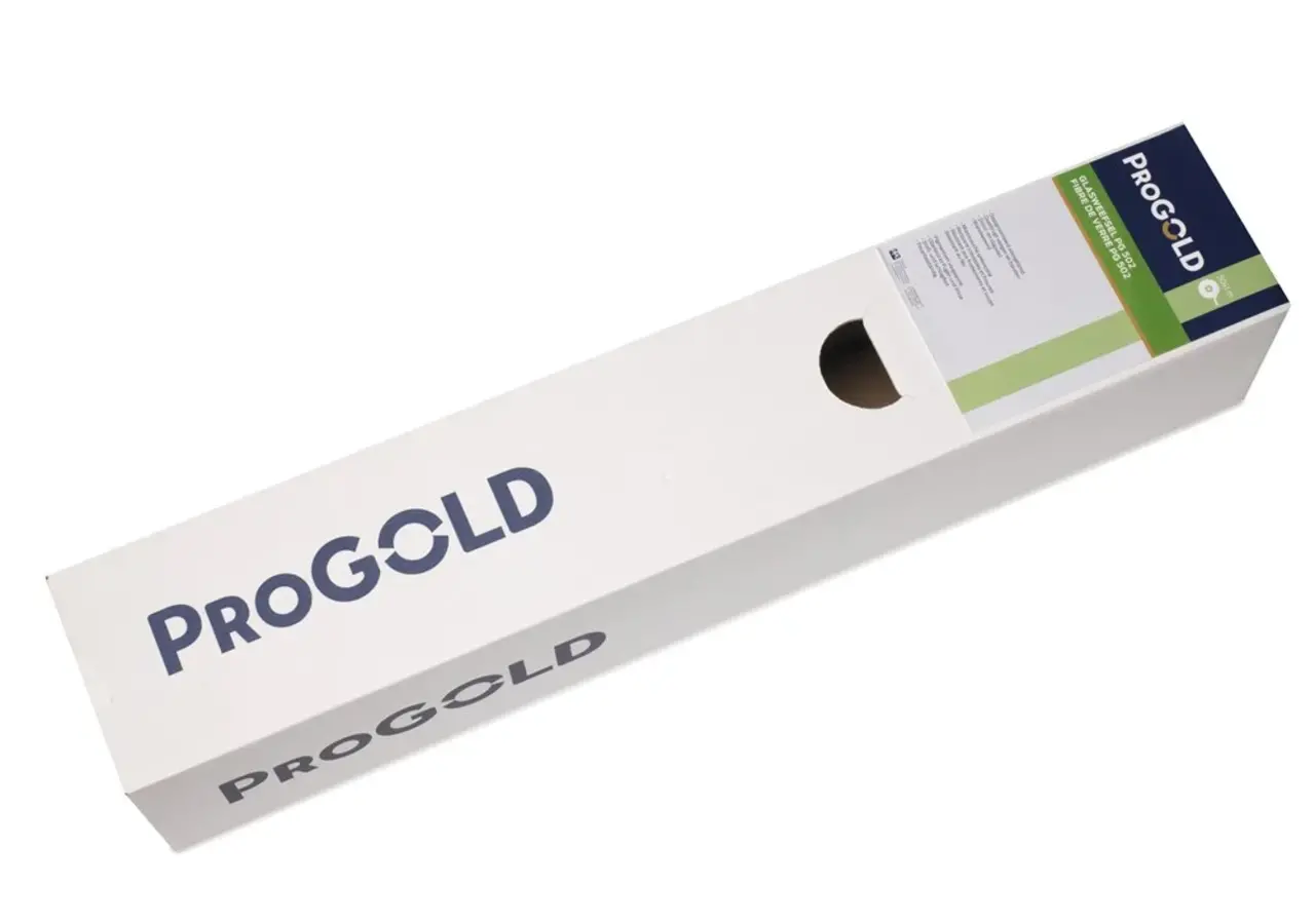 Progold Glasweefsel Gepigmenteerd en Voorgelijmd PG501 Progold Glasweefsel Gepigmenteerd en Voorgelijmd PG501