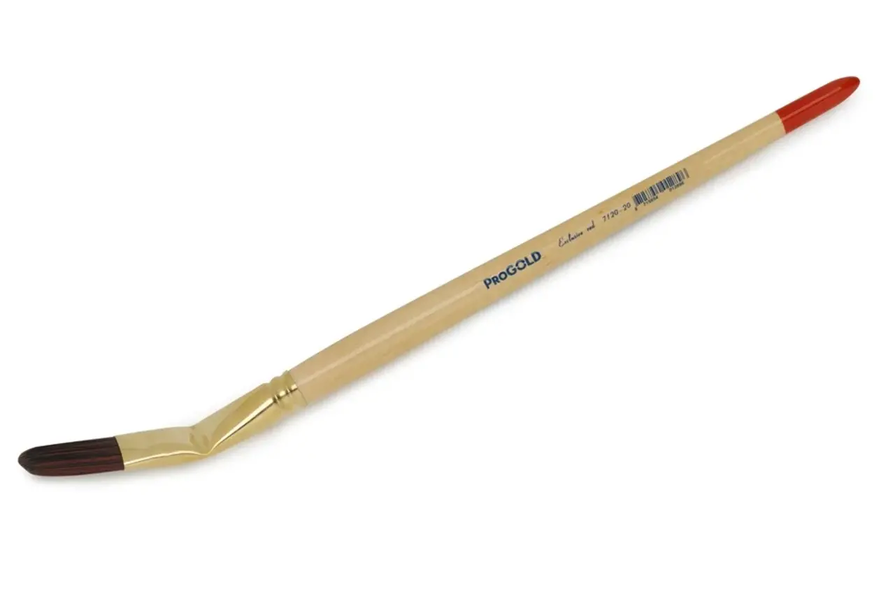 Progold Gebogen Lyonse Penseel 7120